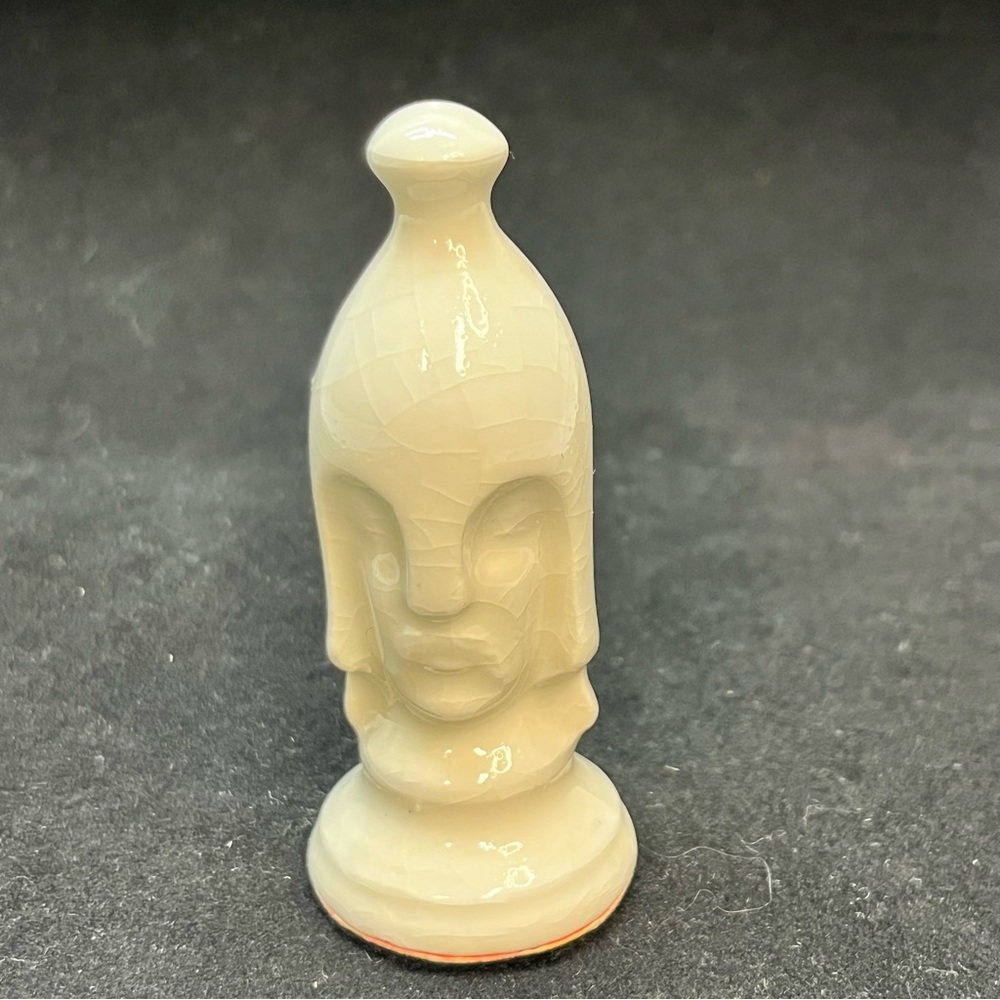 duncan mold‎ ceramic chess piece pawn white replacement 1 pc medieval
